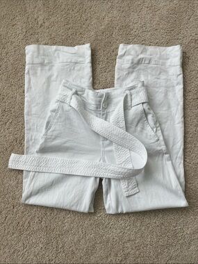 A New Day high waist belted pants, size 2
